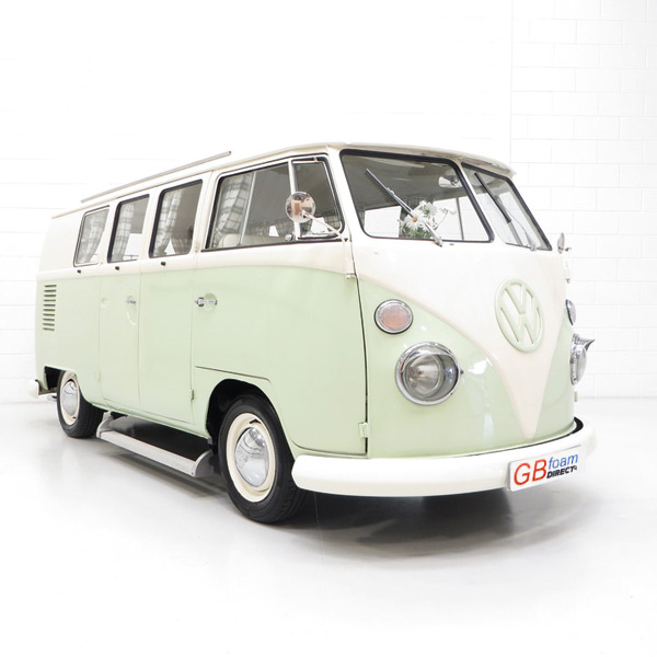 VW Camper Van Mattress Rock and Roll Bed Topper Foam