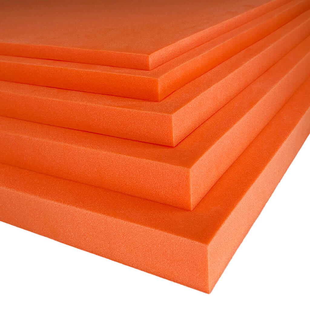 Orange Plastazote Closed Cell Foam LD33